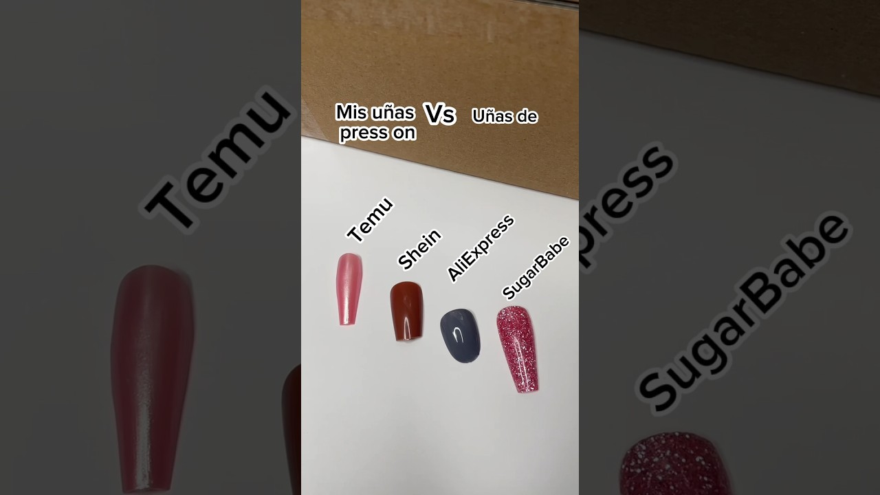 Mis uñas vs otras marcas😱😩
