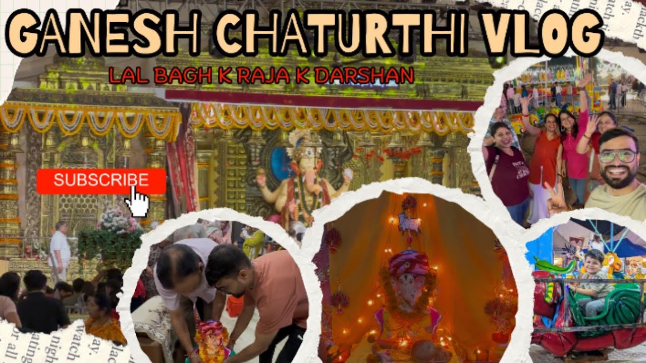 Ganesh Chaturthi 2025 | Lal Bagh Ke Raja NSP Mela Delhi | Ganesh Mahotsav | Ganpati Visarjan VLOG