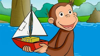 Curious George Sails His Boat! | Full Episodes | Curious George in English