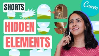 FREE: Canva Hidden elements  2 | Shorts with Diana Muñoz