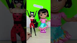 Unique miraculous ladybug and Dora Dance with me Dora #Dora #dancing #doll