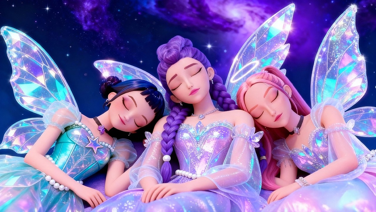 Deep Sleep in 5 Minutes 🌙 | Calm Stress & Anxiety • Relaxing Music with Rumi, Zoey & Mira