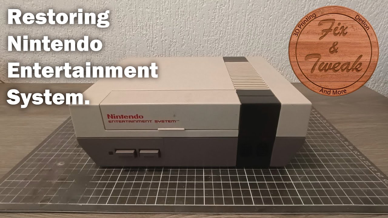 Nintendo Entertainment System(NES) Restoration Gone Wild: 40 Years of Dirt & Nostalgia
