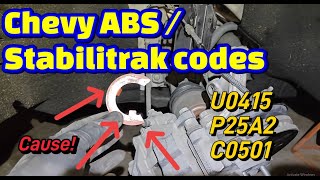 Chevy Volt (and more) ABS / Traction control fix!