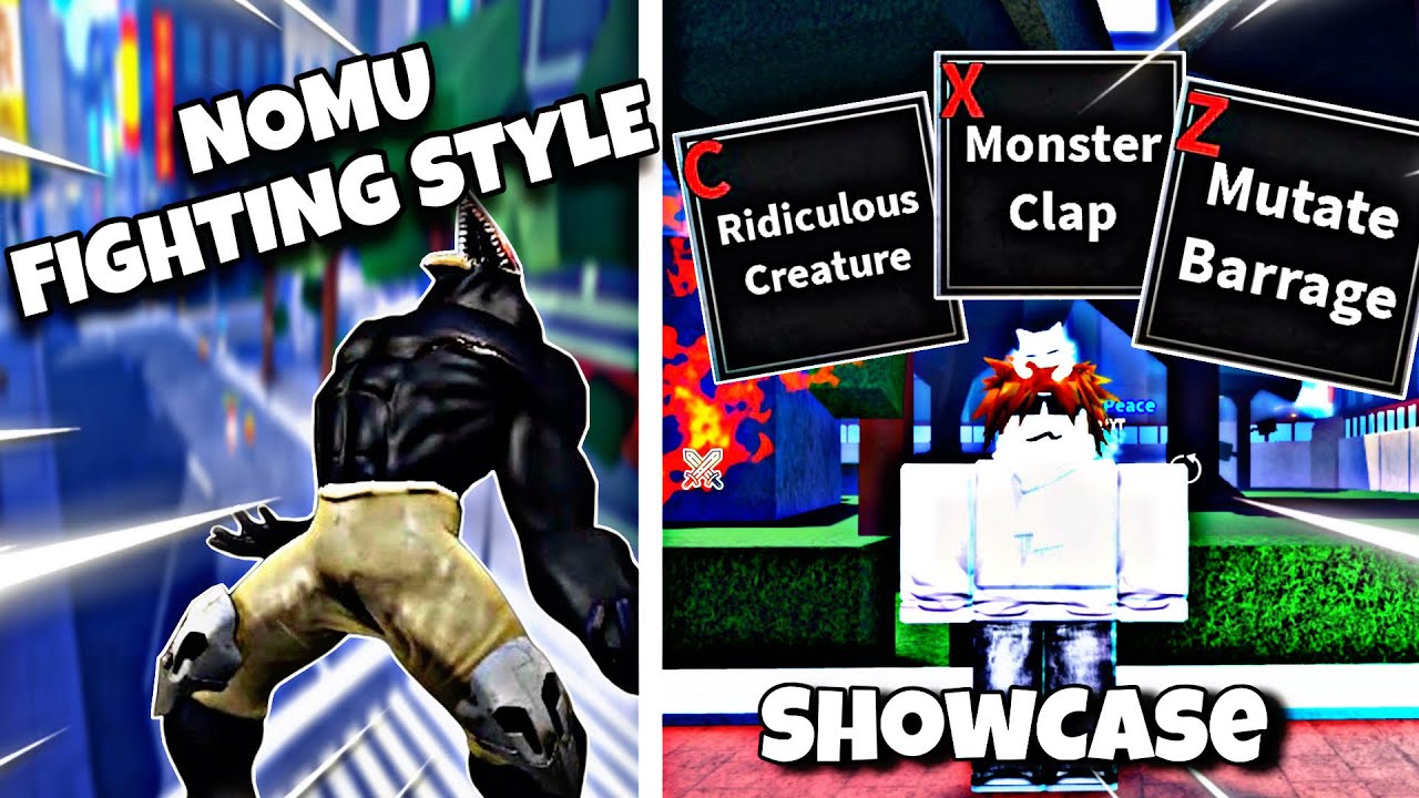 NOMU FIGHTING STYLE SHOWCASE + HOW TO GET | Heroes World - YouTube