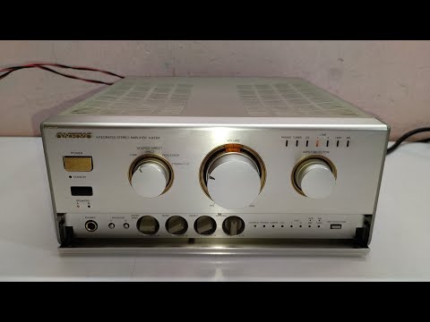 ONKYO　A-922M Onkyo A-922M Integrated Stereo Amplifier - YouTube
