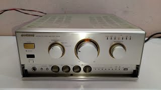 Onkyo　A-922M Onkyo A-922M Integrated Stereo Amplifier - YouTube