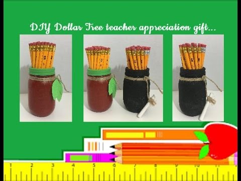 Diy Dollar Tree Teacher Appreciation Gift