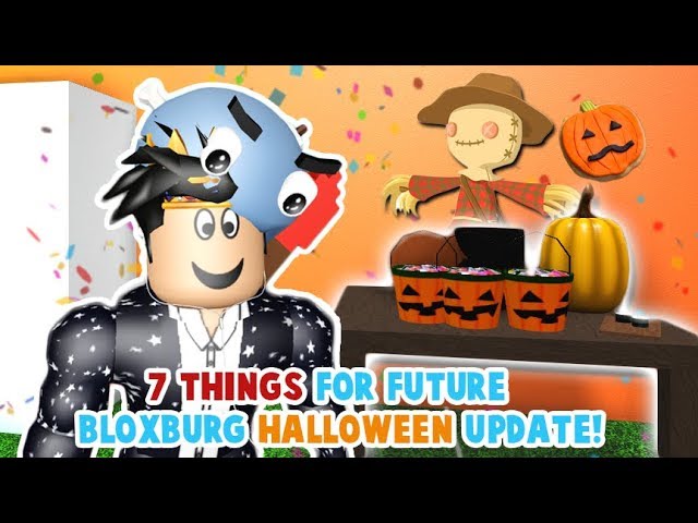 bloxburg HALLOWEEN UPDATE🎃 new items!👻 which is your fav?🍬 #bloxbur