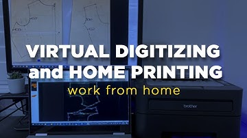 Virtual Digitizing and Home Printing | Work From Home powered by Tukatech | TUKAdesign & TUKAcad