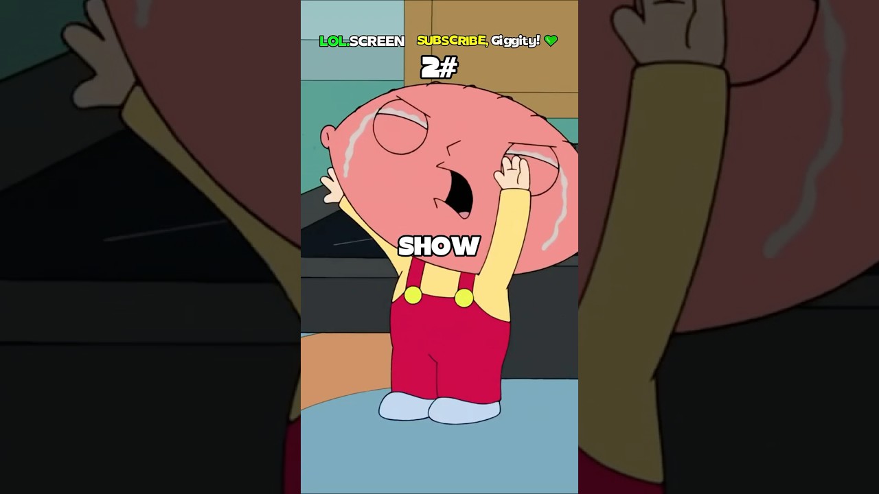 3 Times Stewie Griffin Had A Meltdown In Family Guy #shorts