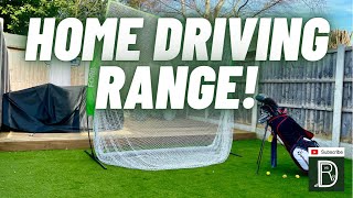 I built a DRIVING RANGE at Home  @GOLFDreamvsReality screenshot 2