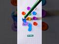 Chỉ một nét - Nối hết 12 giọt màu? 🛟 #shorts #drawing #iqtest #questions #solution #games #colors