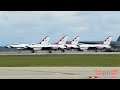 Patrick SFB Spotting: B-52 & Thunderbirds Departures! (And More!)