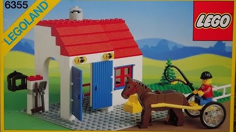 Lego 6355 - a short review and a prologue about building of alt. models from back of the set