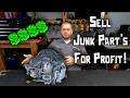 How We Turn Junk Mowers Into Profit – Selling Parts Online for Extra Cash