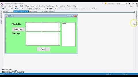 Send SMS to selected user from Datagridview in C# in Urdu part 4 of 12