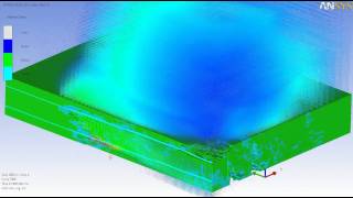 ANSYS AUTODYN - Slab under blast load