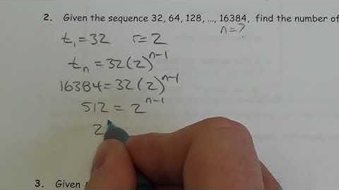 M20 1 Geometric Sequences   Lesson