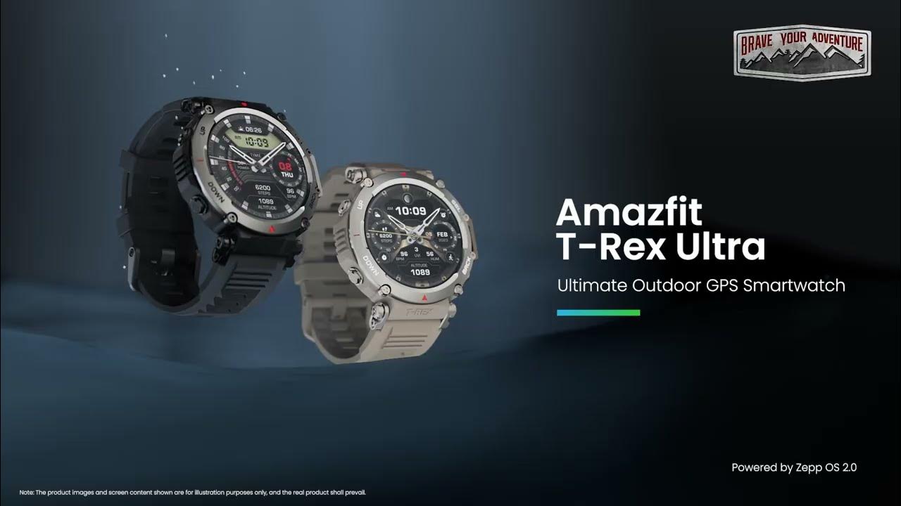 Amazfit T-Rex Ultra, Designed for Elite Explorers