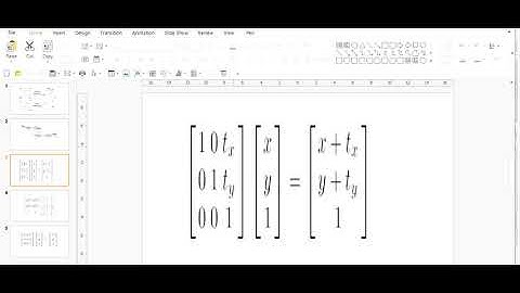 Geometric transformations-Rotation and translation in python