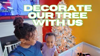 Christmas Tree Decorating With My Family | Cozy Home Holiday Vlog