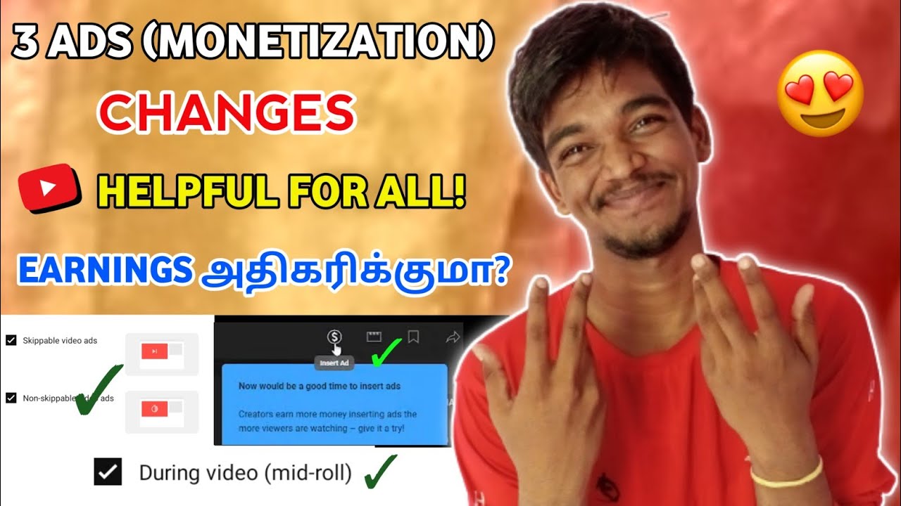 [3 CHANGES] Now You Can Insert Ads During Live | Ads No more changeable | Mid-roll Combined | Tamil
