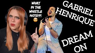 🚨GABRiEL HENRiQUE - DREAM ON🚨 EXTREME WHiSTLE NOTE REACTiON 🤯