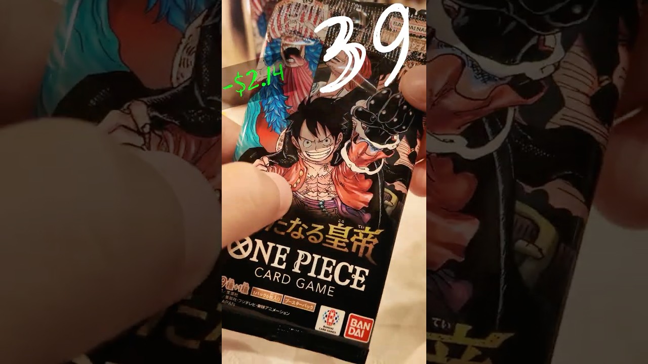 Daily TCG Pack Opening 39 - One Piece Emperors in the New World | OP09. 