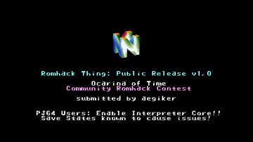 Romhack Thing (Ocarina of Time ROM hack) ~ Full Playthrough