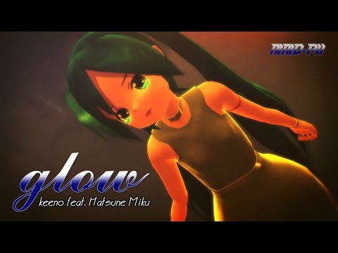 【MMD-PV】glow  [Ver.2]（無音版，Lat式ミクYohl流，60fps・1440p，モデル配布）