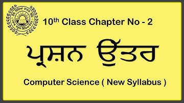 Q/Ans 10th Class Chap No 2 | HTML Fundamentals |