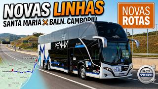 NOVA LINHA DA PENHA! Como é viajar de Santa Maria para Balneário Camboriú?