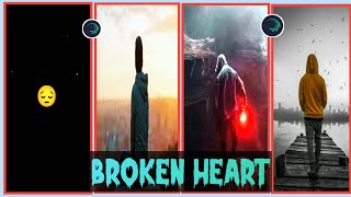Broken 💔 Heart Status Video Editing || AlightMotion Sad Status Editing || Alone Status Editing 🔥 screenshot 2
