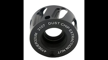 Dust Removal Nut for Woodworking CNC Router