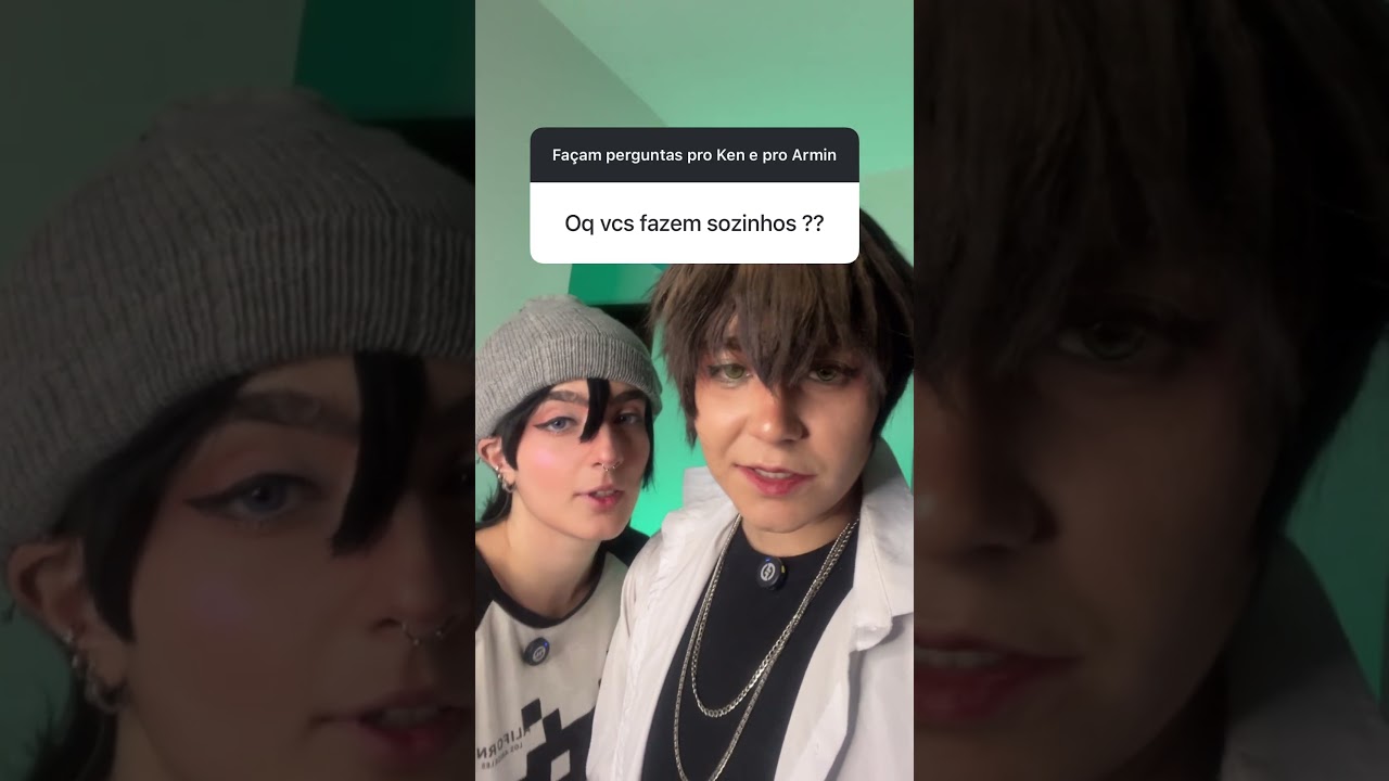 KENTIN E ARMIN REAPONDEM!! #cosplay #amordoce @Nandalorenzine