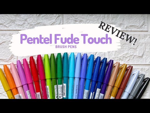 Video-Review: Pentel ColourBrush (Brushpen) - Scrively - note