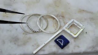 Silver ring making video ! Handmade ring jewellery