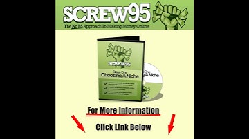 Screw95: The No Bs Approach To Building Wildly Profitable Niche Sites