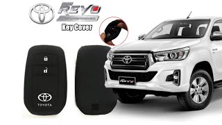 Silicone Remote Car Key Cover For Toyota Hilux #shorts
