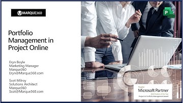 Portfolio Management in Project Online: Business Drivers