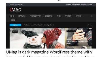 Dark Wordpress Themes