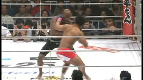 Anderson Silva vs Carlos Newton Pride 25 Body Blow