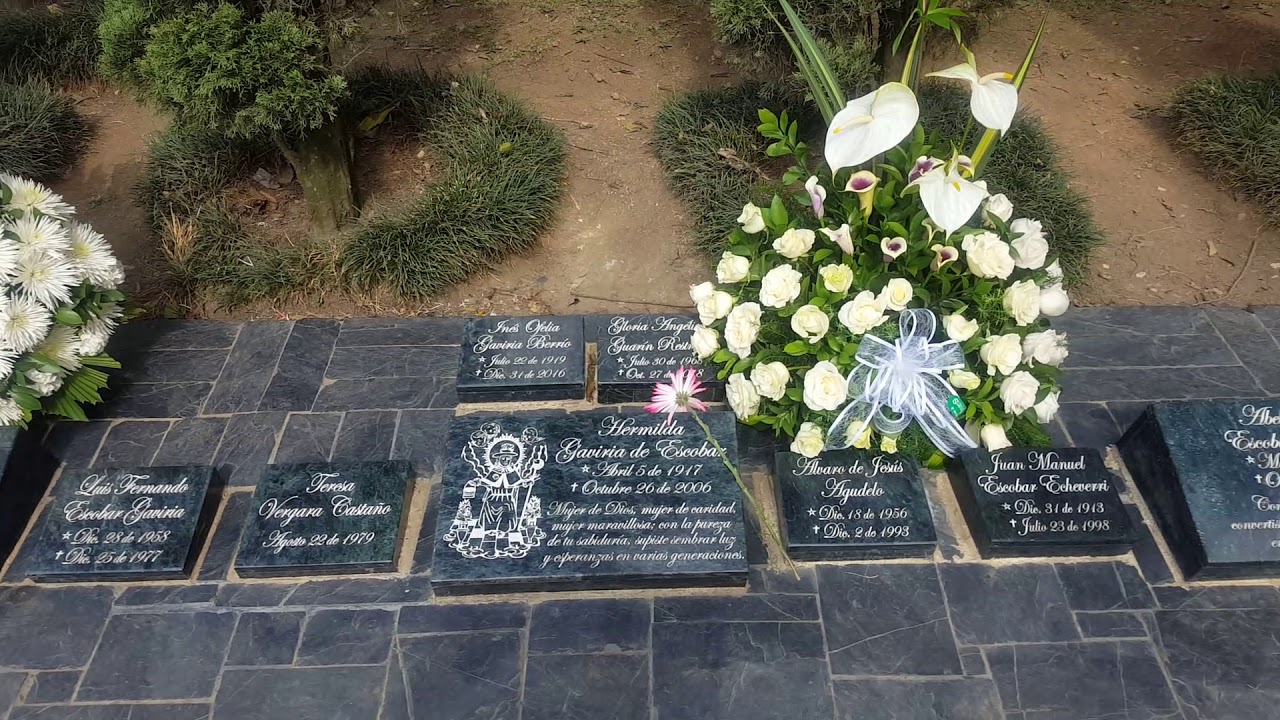 Tumba de Pablo escobar medellin YouTube