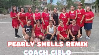 Pearly Shells x Tiny Bubbles [ Retro Remix] [ Dance Workout Fitness] with Univille ladies.