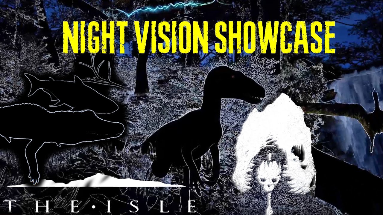 Night Vision Showcase Land, Sea, and Air The Isle Evrima Update 5.5 YouTube