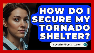 How Do I Secure My Tornado Shelter? - SecurityFirstCorp.com