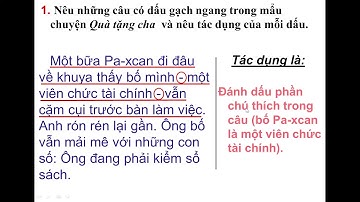 Bài giảng Online Khối lớp 4| Tuần 23|LUYỆN TỪ VÀ CÂU_ DẤU GẠCH NGANG