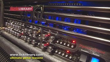 Vinnie Moore - Guitar Amps and Pedals - Gear Overview