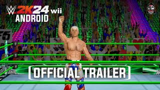 WWE 2K24 Wii Android | OFFICIAL TRAILER | NOW AVAILABLE FOR ANDROID GamerXmani